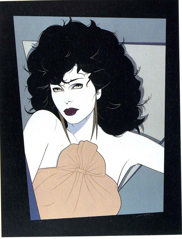 Patrick Nagel - Joan Collins - Limited Edition Serigraph