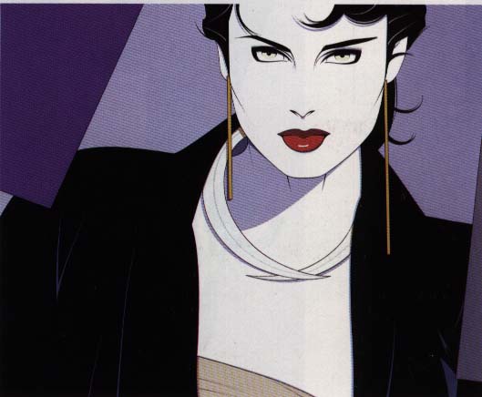 Patrick Nagel - Michelle - Limited Edition Serigraph