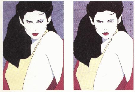Patrick Nagel - Mirage - Limited Edition Serigraph