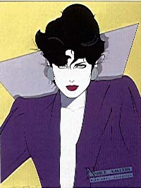 Patrick Nagel - Noble Gallery - Limited Edition Serigraph