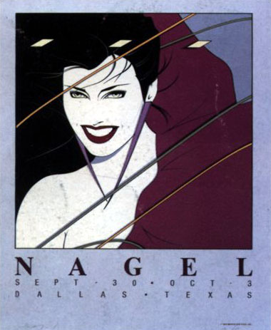 Patrick Nagel - Texas - Limited Edition Serigraph