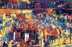 Leroy Neiman - Chicago Board Of Trade - Limited Edition Serigraph