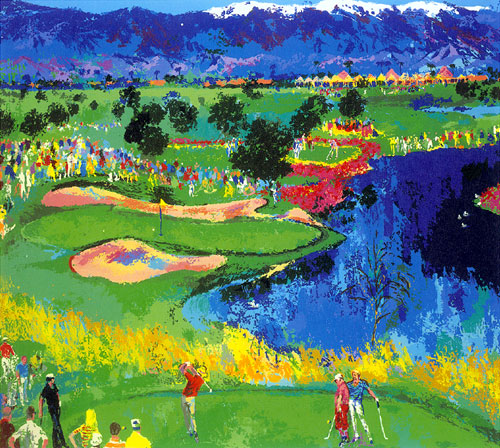 Leroy Neiman - Cove At Vintage - Limited Edition Serigraph