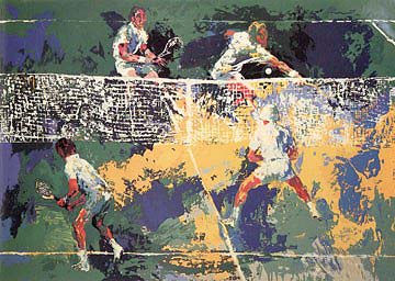 Leroy Neiman - Doubles - Limited Edition Serigraph