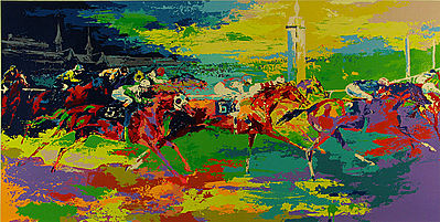 Leroy Neiman - Kentucky Derby - Limited Edition Serigraph
