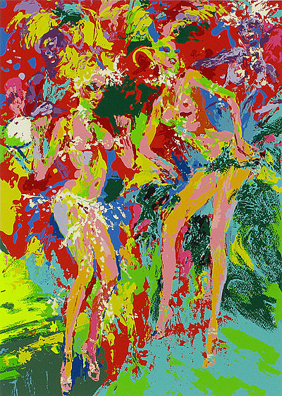 Leroy Neiman - Passistas - Limited Edition Serigraph