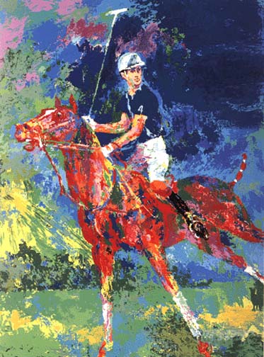 Leroy Neiman - Prince Charles at Windsor - Limited Edition Serigraph