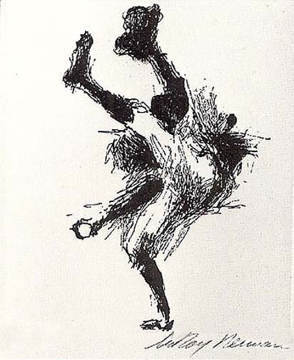 Leroy Neiman - The Wind Up - Limited Edition Etching