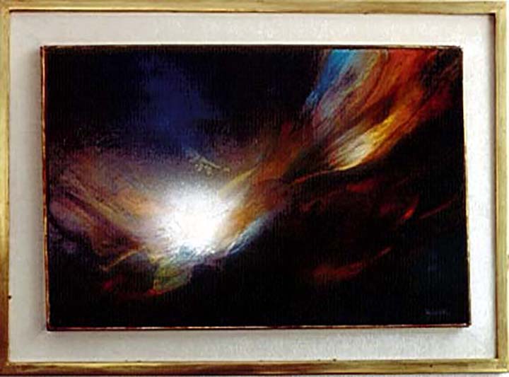 Leonardo Nierman - Eternal Force - Original Painting - Oil / Acrylic on Masonite