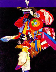 John Nieto - Fancy Dancer - Limited Edition Serigraph