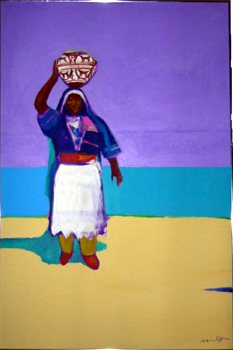 John Nieto - Untitled Diptych - Original Painting - Acrylic on Canvas