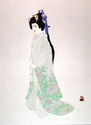 Hisashi Otsuka - Hanayome Purity - Limited Edition Mixed Media