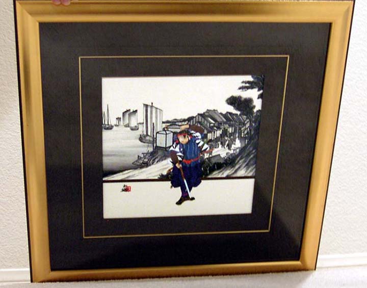 Hisashi Otsuka - Katsuta - Original Painting - Kimono Paints on Silk