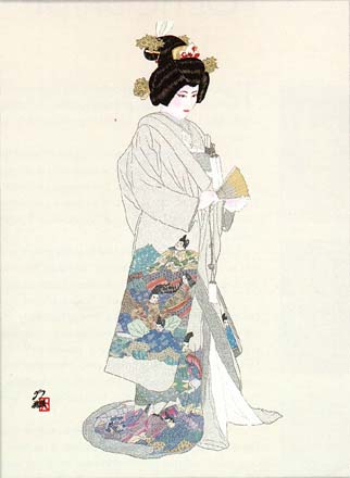 Hisashi Otsuka - Poetic Bride - Limited Edition Lithograph