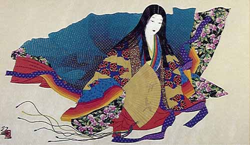 Hisashi Otsuka - The 36th Poetess - Limited Edition Lithograph