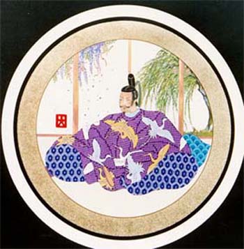 Hisashi Otsuka - The Immortal Six - Spring - Limited Edition Mixed Media