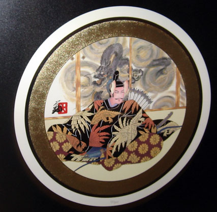 Hisashi Otsuka - The Immortal Six - Warrior - Limited Edition Mixed Media
