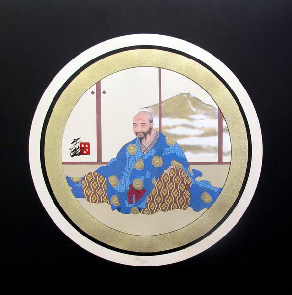 Hisashi Otsuka - The Immortal Six - Winter - Limited Edition Mixed Media