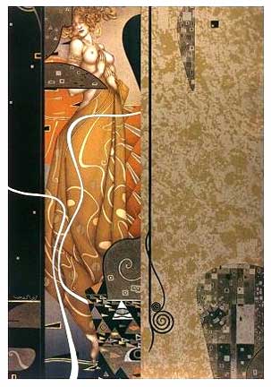 Michael Parkes - Wien - Limited Edition Stone Lithograph
