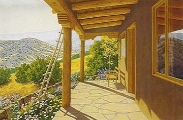 Lorna Patrick - Portal with a View - Limited Edition Serigraph