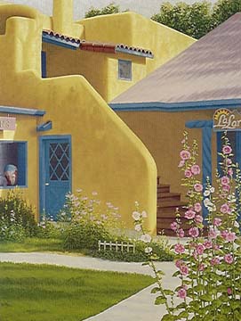 Lorna Patrick - Taos Shops - Limited Edition Serigraph