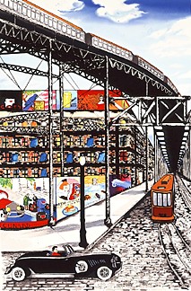 Linnea Pergola - New York Nostalgia - Limited Edition Serigraph