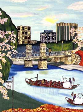Linnea Pergola - Spring Boat Ride - Limited Edition Serigraph