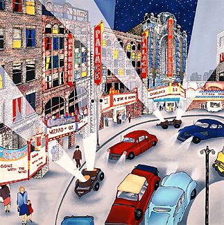 Linnea Pergola - The Movies - Limited Edition Serigraph