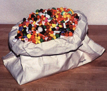 Tom Pergola - Bag Of Sweets - Limited Edition Acrylic Sculpture