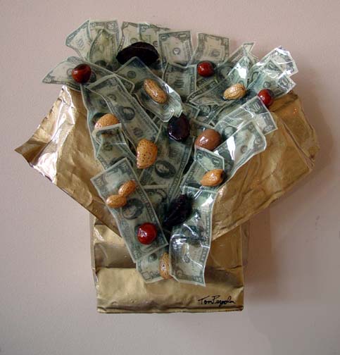 Tom Pergola - Nuts Over Money - Limited Edition Acrylic Sculpture
