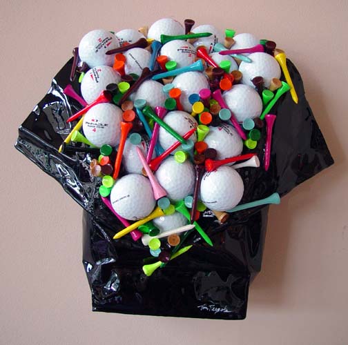 Tom Pergola - It Takes A Lot Of Balls - Limited Edition Acrylic Sculpture