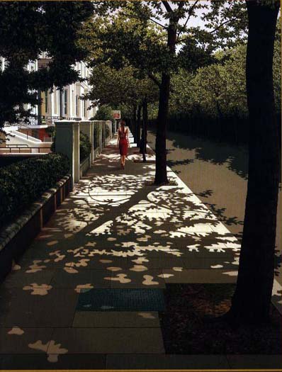 Frederick Phillips - Boulevard - Limited Edition Serigraph