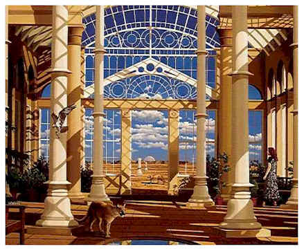 Frederick Phillips - Oasis - Limited Edition Serigraph