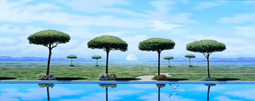 Frederick Phillips - Treeline - Limited Edition Giclee on Canvas
