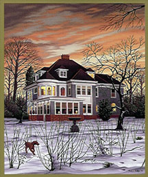 Frederick Phillips - Winter Waltz - Limited Edition Serigraph