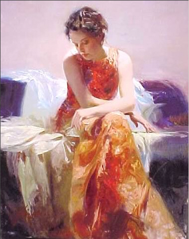 Daeni Pino - Solace - Limited Edition Giclee on Canvas 