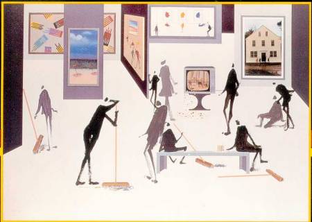 Leo Posillico - Break Is Over - Limited Edition Serigraph
