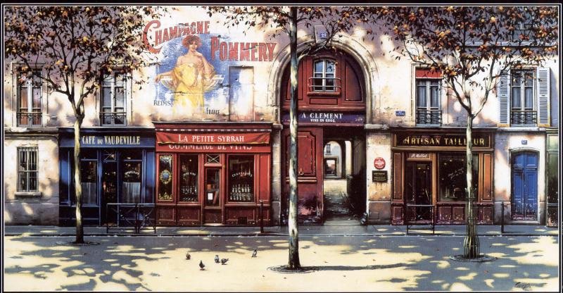 Thomas Pradzynski - Champagne Pommery - Limited Edition Serigraph 