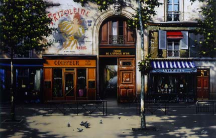 Thomas Pradzynski - Cote De L'Etoile D'or - Limited Edition Serigraph