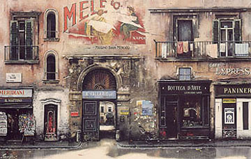 Thomas Pradzynski - Napoli - Limited Edition Serigraph