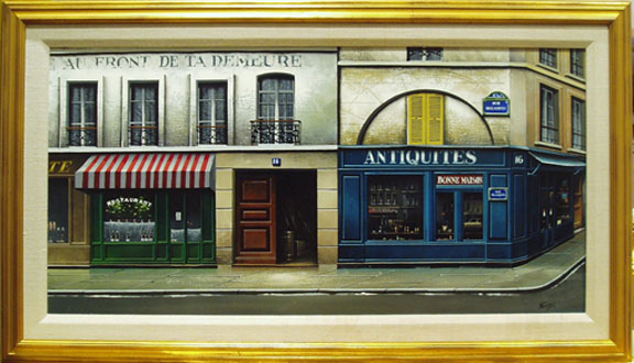 Thomas Pradzynski - Bonne Maison - Original Painting - Acrylic on Canvas