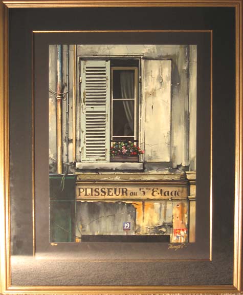 Thomas Pradzynski - Rear Window - Limited Edition Serigraph