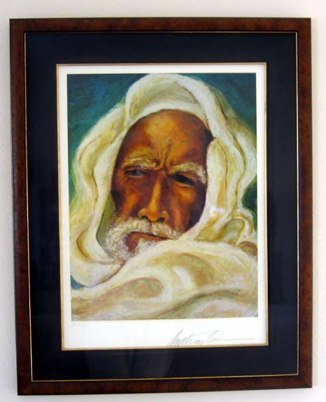 Anthony Quinn - The Prophet - Limited Edition Serigraph