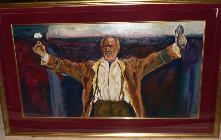 Anthony Quinn - Triumph - Limited Edition Serigraph on Canvas