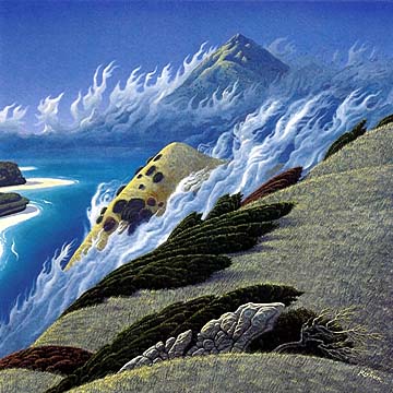 Bruce Ricker - Dragons - Limited Edition Serigraph on Canvas