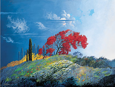 Herndon Fine Art offers authenticated Bruce Ricker fine art, including rare hand-signed limited edition prints, realistic landscape oil paintings, and original canvases.