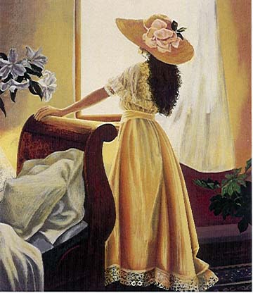 Susan Rios - Above The Garden - Limited Edition Serigraph