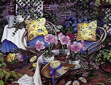Susan Rios - Amaryllis - Limited Edition Serigraph
