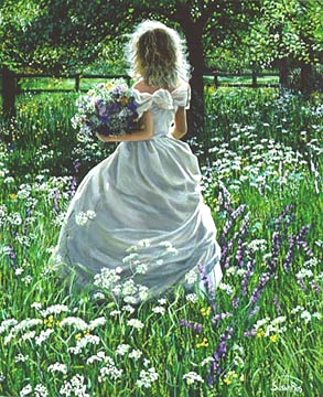 Susan Rios - Day Of Her Dreams - Limited Edition Serigraph