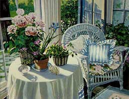 Herndon Fine Art offers authenticated Susan Rios fine art, including rare hand-signed limited edition serigraphs, romantic interior acrylic paintings, and embellished canvases.